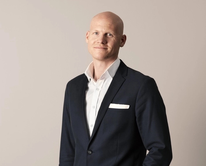 Porträtt på Robin Lindberg.